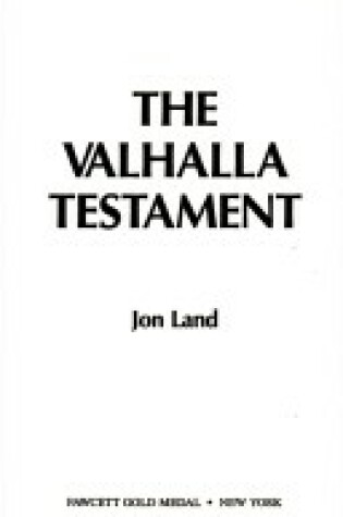 Cover of The Valhalla Testament