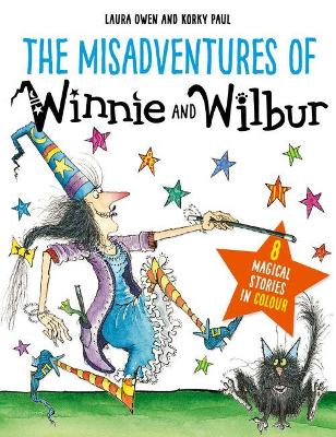 Book cover for The Misadventures of Winnie and Wilbur