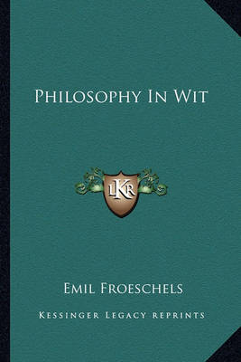 Book cover for Philosophy in Wit