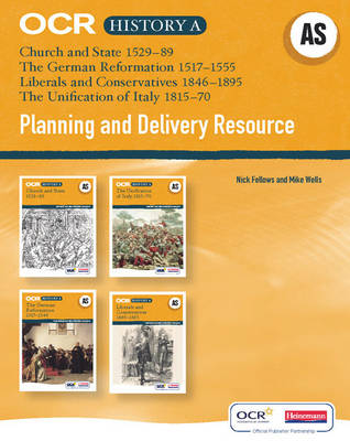 Book cover for OCR AS Level History A: Planning and Delivery Resource Pack