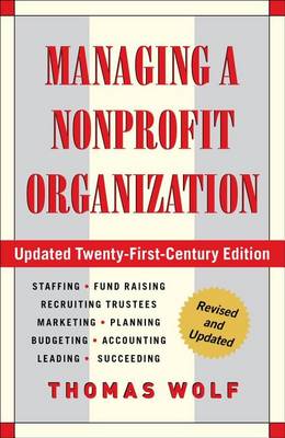 Book cover for Managing a Nonprofit Organization