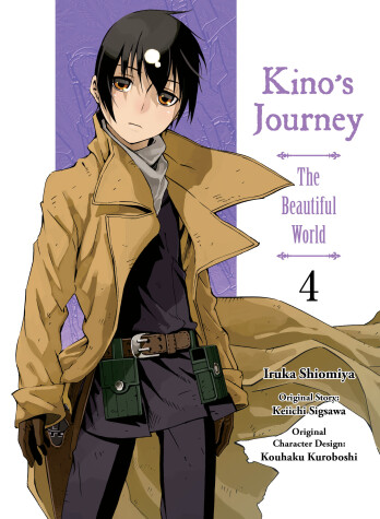 Book cover for Kino's Journey- the Beautiful World 4