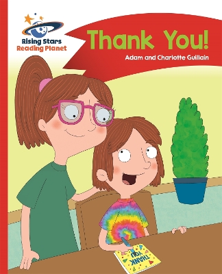 Book cover for Reading Planet - Thank You - Red B: Comet Street Kids