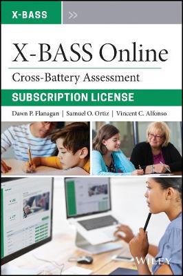 Book cover for Cross-Battery Assessment Software System (X-BASS) Online