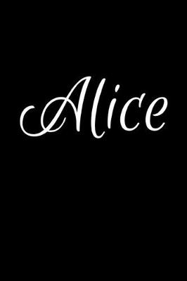 Book cover for Alice