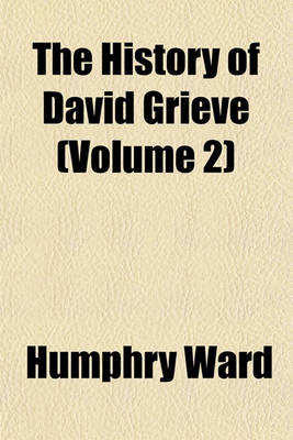 Book cover for The History of David Grieve (Volume 2)