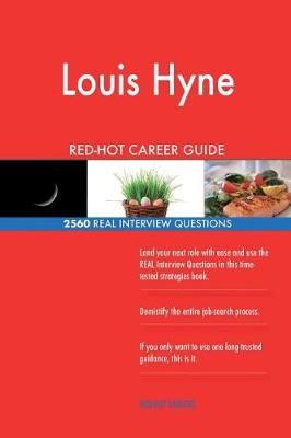 Book cover for Louis Hyne RED-HOT Career Guide; 2560 REAL Interview Questions