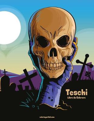 Cover of Teschi Libro da Colorare 1