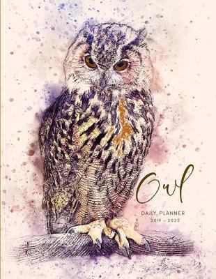 Book cover for 2019 2020 15 Months Nocturnal Owl Daily Planner