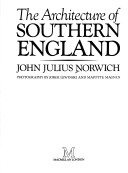 Book cover for The Architecture of Southern England