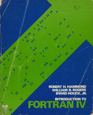 Book cover for Introduction to Fortran IV