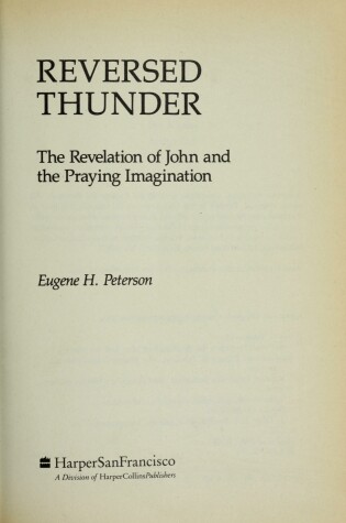 Cover of Reversed Thunder