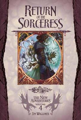 Book cover for Return of the Sorceress: Dragonlance: The New Adventures, Volume Three
