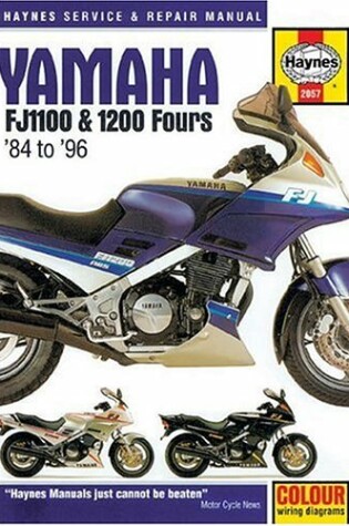 Cover of Yamaha FJ1100 and 1200 Fours Owners Workshop Manual
