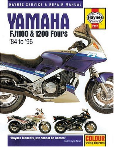 Book cover for Yamaha FJ1100 and 1200 Fours Owners Workshop Manual