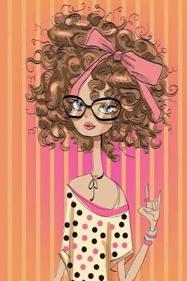 Cover of Retro Girl Paris Curls Notebook