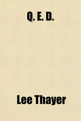 Book cover for Q. E. D.