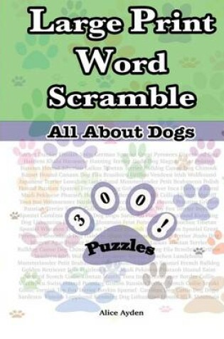 Cover of Large Print Word Scramble