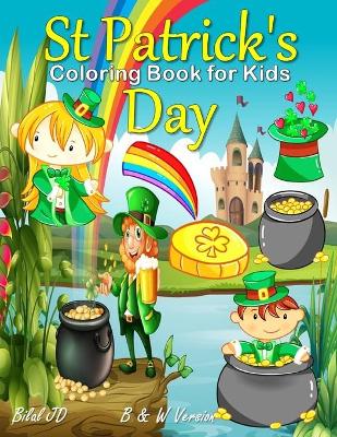 Book cover for St Patrick's Day Coloring Book