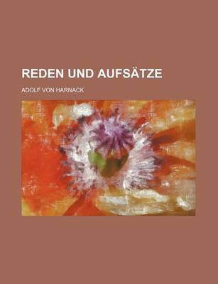 Book cover for Reden Und Aufsatze (2)