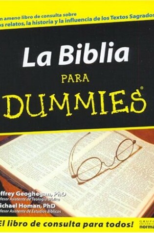 Cover of La Biblia Para Dummies