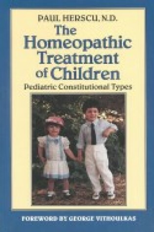 Cover of The Homeopathic Treatment of Children