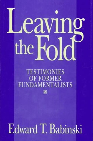 Cover of Leaving the Fold