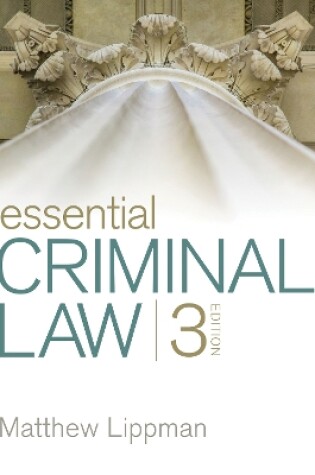 Cover of Essential Criminal Law