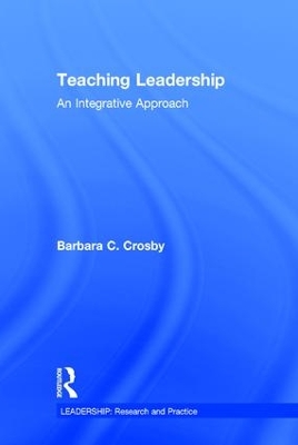 Book cover for Teaching Leadership