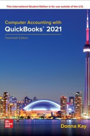 Cover of ISE Computer Accounting with QuickBooks 2021