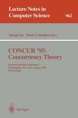 Cover of CONCUR '95 Concurrency Theory