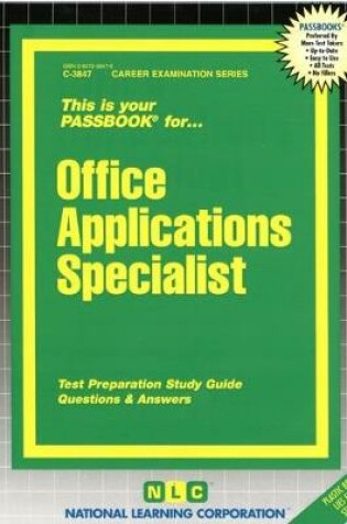 Cover of Office Applications Specialist