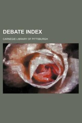 Cover of Debate Index