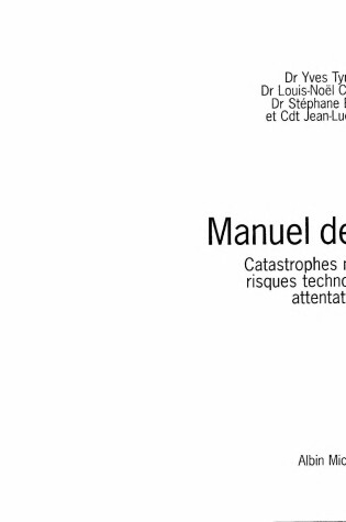 Cover of Manuel de Survie. Catastrophes Naturelles, Risques Technologiques, Attentats... Comment Reagir ?