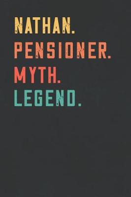 Book cover for Nathan. Pensioner. Myth. Legend.