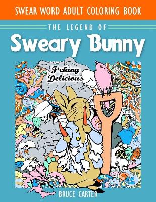 Book cover for Swear Word Adult Coloring Book