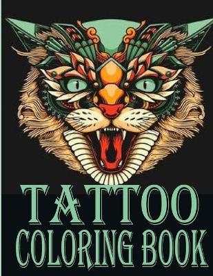 Book cover for Tattoo Coloring Book