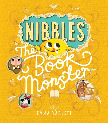 Book cover for Nibbles the Book Monster