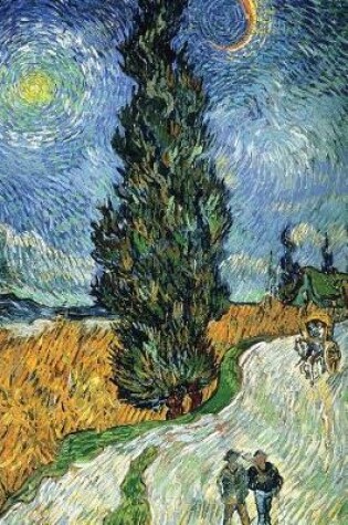 Cover of Road with Cypress and Star by Vincent van Gogh Journal