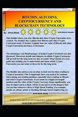 Book cover for Bitcoin, Altcoins, Crypto Currency And Block Chain Technology