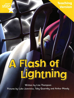 Book cover for Fantastic Forest Yellow Level Fiction: A Flash of Lightning Teaching Version