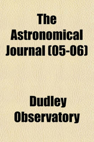 Cover of The Astronomical Journal (05-06)