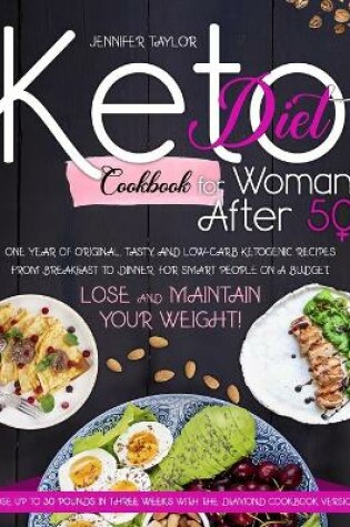 Cover of Keto Diet Cookbook for Woman After 50