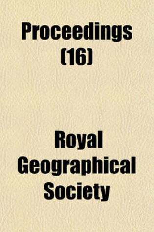 Cover of Proceedings Volume 16