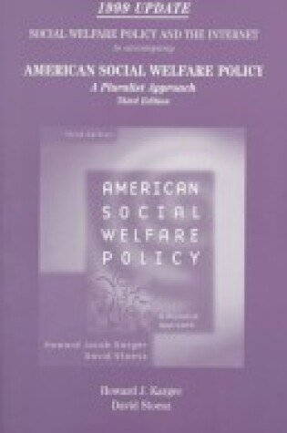 Cover of America Social Welfare Policy 1998
