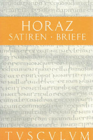 Cover of Satiren / Sermones / Briefe / Epistulae