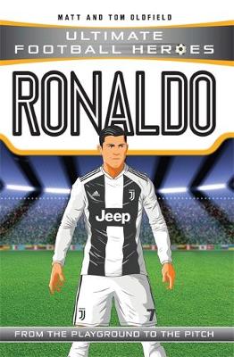 Book cover for Ronaldo: Ultimate Football Heroes