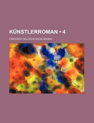 Book cover for Kunstlerroman (4)