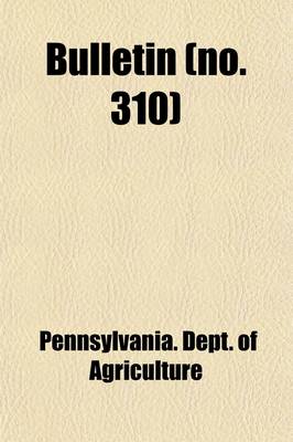 Book cover for Bulletin (Volume 310)