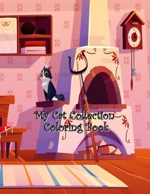 Book cover for My Cat Collection Coloring Book